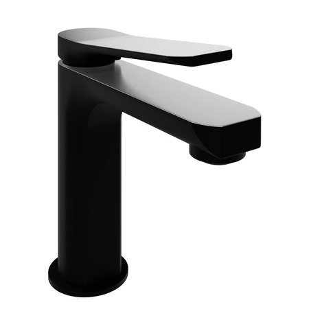 ANZZI 1-Handle Bathroom Faucet in Matte Black and Brushed Nickel L-AZ900MB-BN